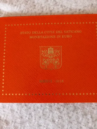 Cartella Monete Vaticano 2016