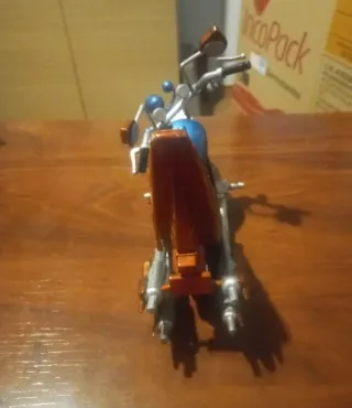 Moto Spiderman Miniatura Coleccionista