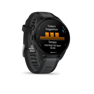Reloj GPS GARMIN FORERUNNER 165 - Negro y Gris Oscuro