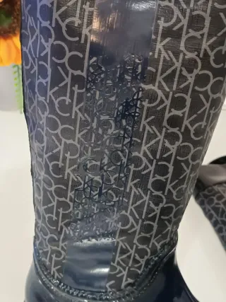 Calvin Klein stivali da pioggia Monogram Tg 39