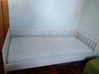 Cama infantil blanca Gulliver