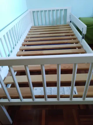 Cama infantil blanca Gulliver
