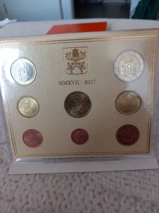 Cartella Monete Vaticano 2017