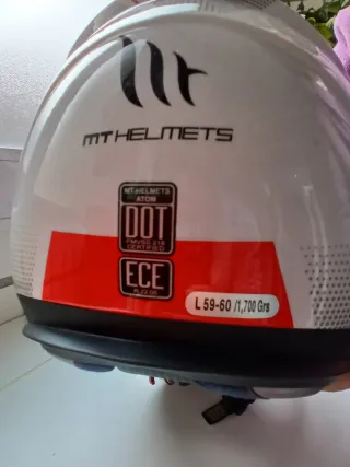 Casco de moto integral ATOM
