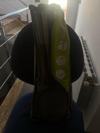 Kit de bádminton con bolsa