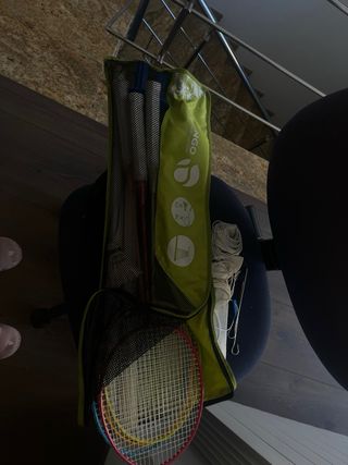 Kit de bádminton con bolsa
