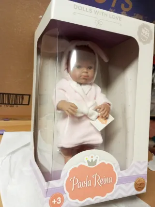Muñeca Paola Reina 3+ años