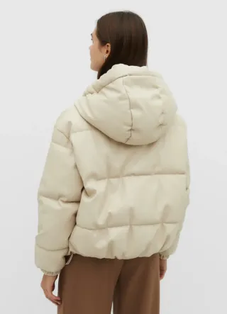 Cazadora polipiel Stradivarius, Talla S-M