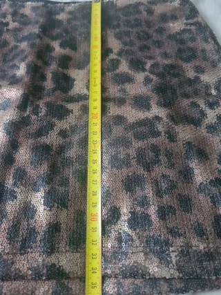 Minifalda Pull&Bear Leopardo Talla S M