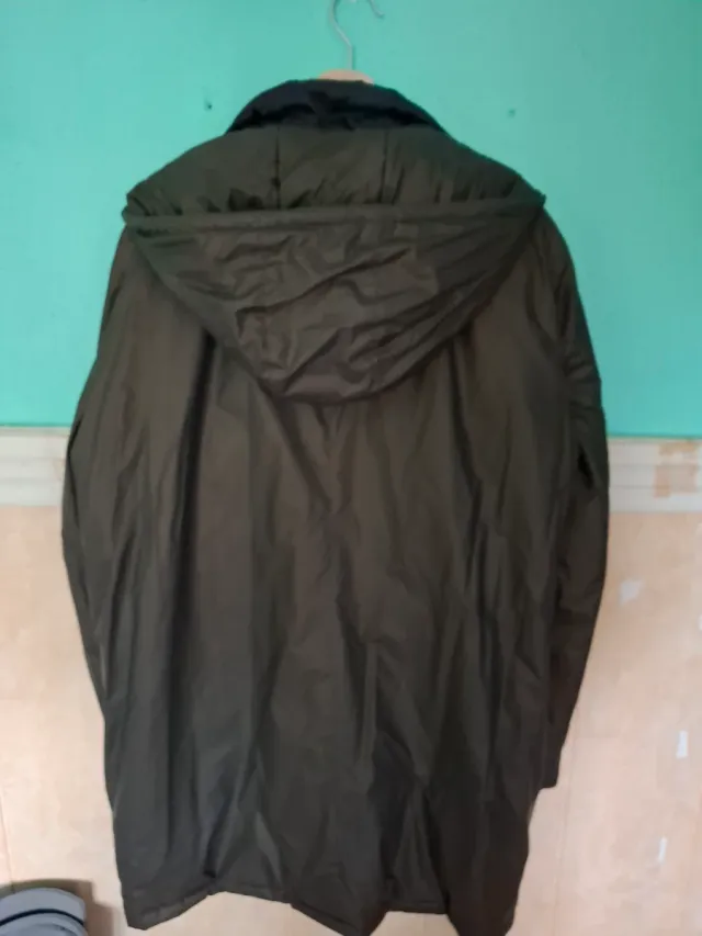 Abrigo Zara Verde Hombre Talla L