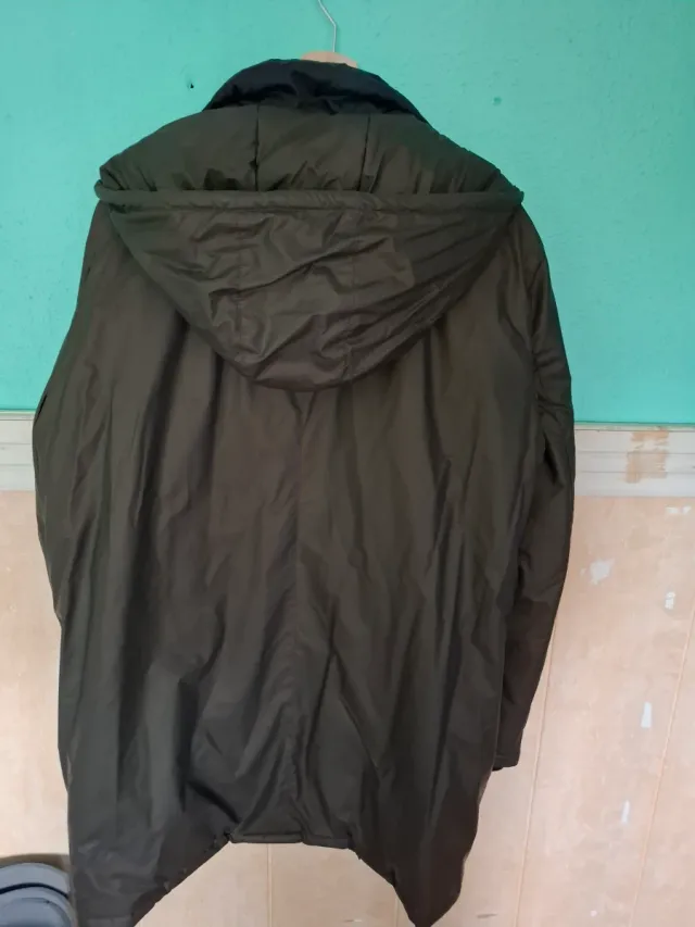 Abrigo Zara Verde Hombre Talla L