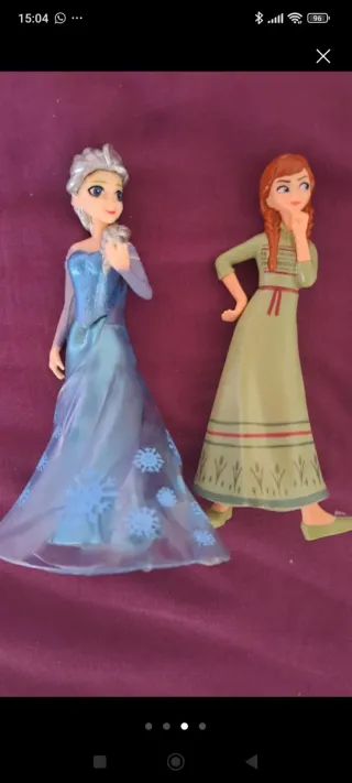 Conjunto Muñecos Frozen Elsa Anna Olaf