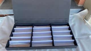 Espositore Occhiali 15 Paia Canvas Nero