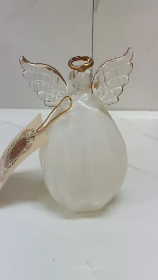 Angioletti in vetro decorativi