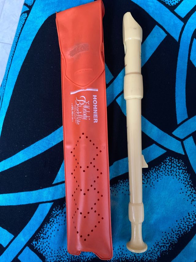 Flauta dulce Hohner con funda