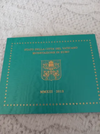 Cartellina Monete Vaticano 2013