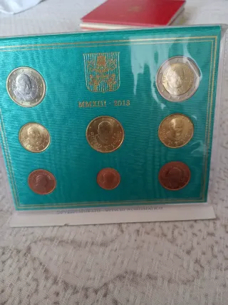 Cartellina Monete Vaticano 2013