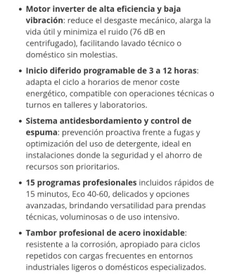 Lavadora Corberó Blanca a estrenar