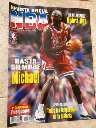 Revistas NBA retirada Michael Jordan