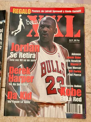 Revistas NBA retirada Michael Jordan