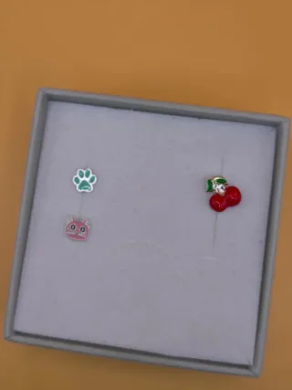 Pendientes niña de Ley gatos