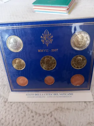 Cartella Monete Vaticano 2007