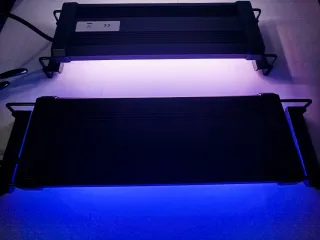 2 lámparas Acuario ajustable y configurable RGB+W