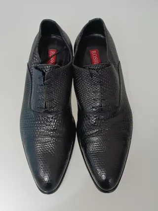 Rossi scarpe Uomo Pelle Gofrata N.41