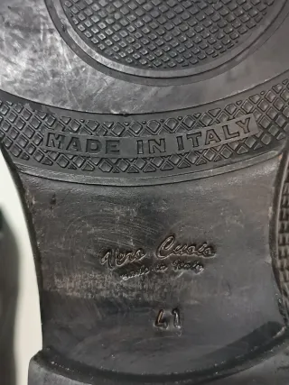 Rossi scarpe Uomo Pelle Gofrata N.41