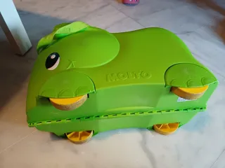 Maleta infantil Moltó verde