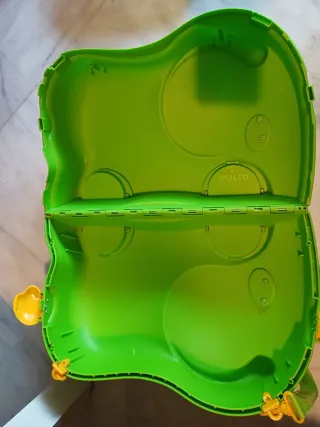 Maleta infantil Moltó verde