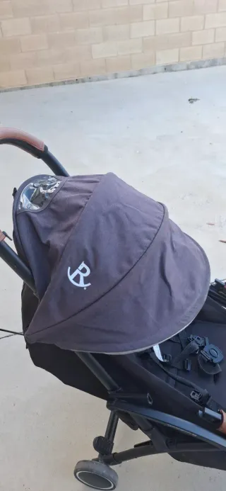 Silla de Paseo Negra y Marrón