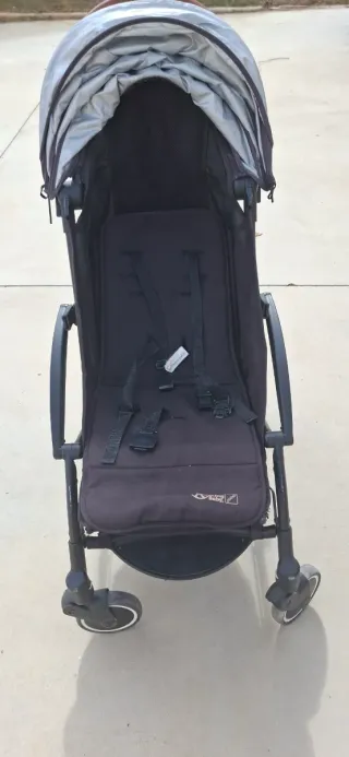 Silla de Paseo Negra y Marrón