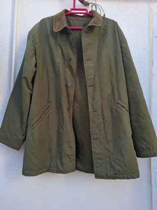 Parka verde hombre