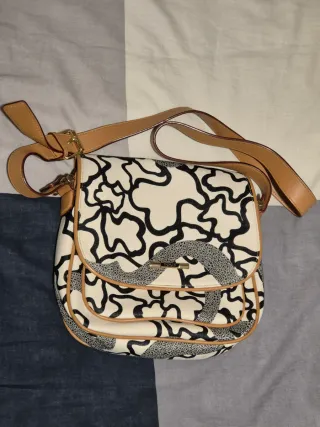 Bolso Tous KAOS ICON - Blanco y Negro