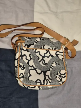 Bolso Tous KAOS ICON - Blanco y Negro