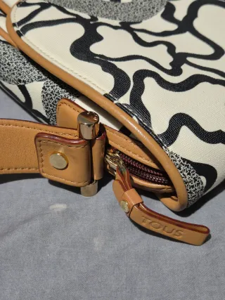 Bolso Tous KAOS ICON - Blanco y Negro