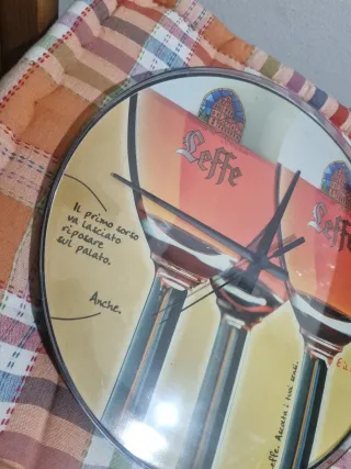 Orologio da parete Leffe birra