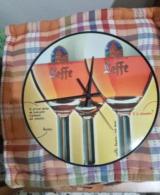 Orologio da parete Leffe birra
