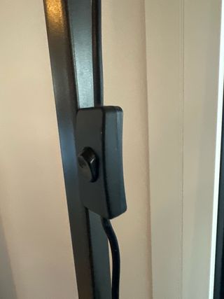 Lámpara LED Negra Metálica