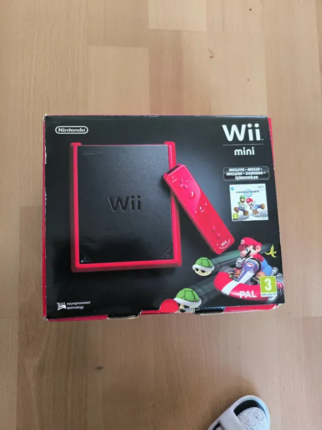 Nintendo Wii Mini Roja + Juegos