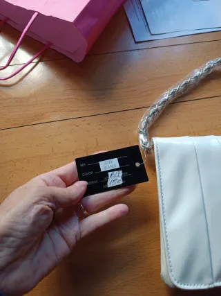 Bolso de mano ANDY'S blanco