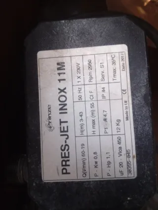 Bomba de agua Prinze