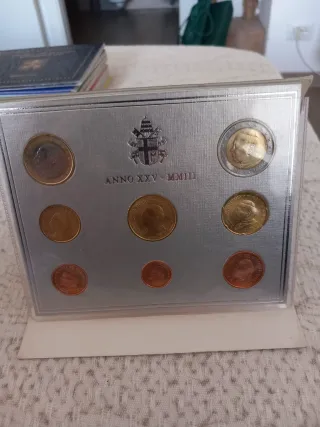 Cartella Monete Vaticano 2003 Giovanni Paolo II