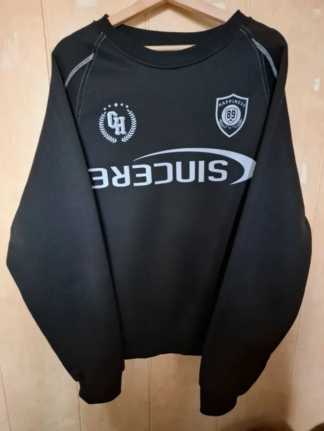 Sudadera Sincere Negra Talla L