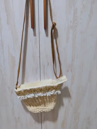 Bolso pequeño mujer correa cuero ajustable