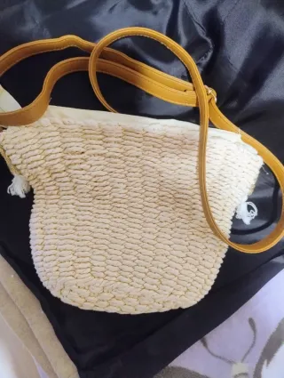 Bolso pequeño mujer correa cuero ajustable