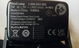 Lampada frontale Bosch