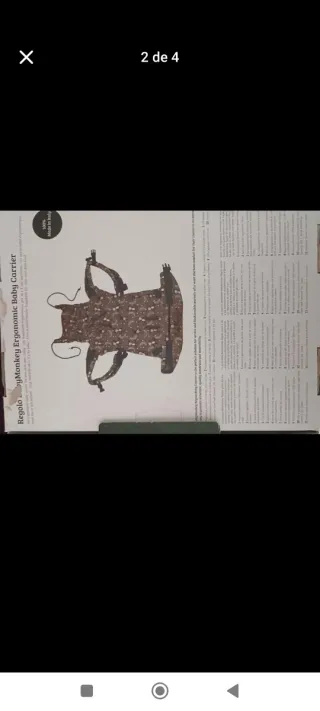 Mochila Portabebés Baby Monkey