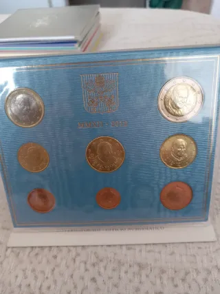 Cartellina Monete Vaticano 2012